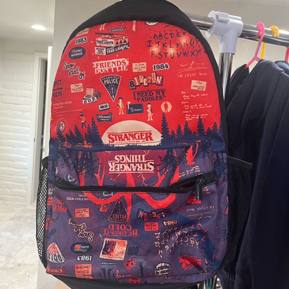 Stranger things backpack excellent condition